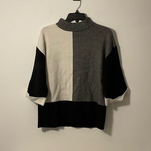 Belldini Monochrome Colorblock Sweater